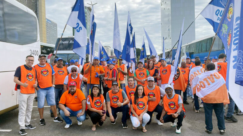 Químicos-ITA fortalece ato em Brasília/DF pela defesa da classe trabalhadora: “Luta, união e propostas”!
