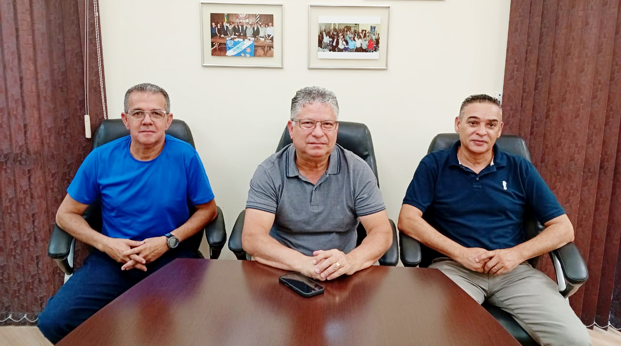 Químicos-ITA visita Sergio Luiz Leite, o Serginho, presidente da FEQUIMFAR e vice da Força Sindical